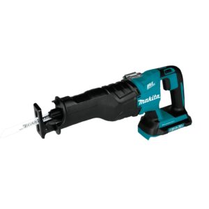 Serra Sabre Brushless 18V 3000 GPM com 2 Baterias 5.0Ah Carregador Bivolt e Maleta Makita: DJR360RT2