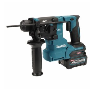 Martelete Perfurador Rompedor Brushless 40V 2,1J 1350 RPM com 02 bateria 2.5Ah Carregador e Maleta Makita: HR010GD201