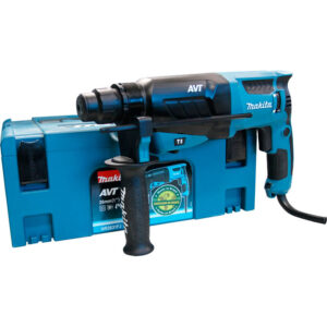 Martelete Perfurador Rompedor 830W 3.0J 1200 RPM com Maleta Makita: HR2631FJ