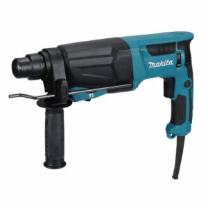 Martelete Perfurador Rompedor 800W 3.0J 1500 RPM com Maleta Makita: HR2670