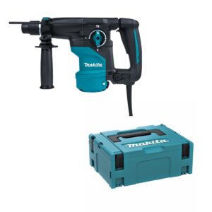 Martelete Perfurador Rompedor 1050W 3.9J 840 RPM com Maleta Makita: HR3001CJ