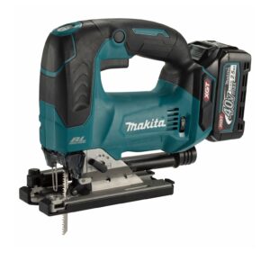 Serra Tico-Tico 40V com 2 Baterias 2.5Ah 3500 GPM e Carregador Makita: JV002GD201