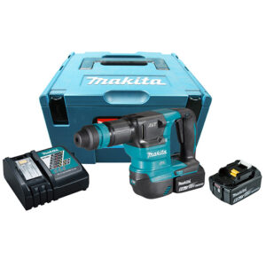 Martelele Rompedor Brushless 18V 3.1J com 2 Baterias 5.0Ah Carregador Bivolt e Maleta Makita: DHK180RTJ