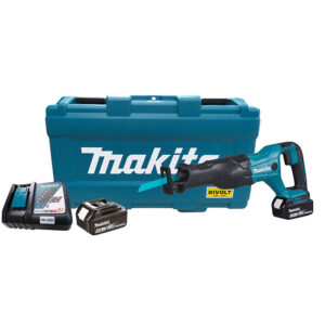 Serra Sabre 18V 2800 GPM 2 Baterias 3.0Ah Carregador Bivolt e Maleta Makita: DJR186RFE