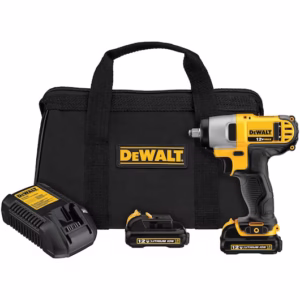 Chave de Impacto 3/8" com 2 Baterias 1.3Ah 12V Carregador Bivolt e Bolsa Dewalt: DCF813S2-BR