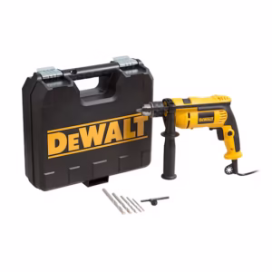 Furadeira de Impacto 1/2" 750W 127V com 5 Brocas e Maleta Dewalt: DWD502SWBR