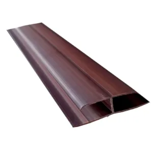 Emenda H PVC Mogno 4m