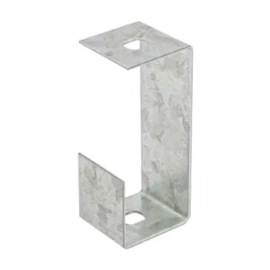 Gancho Curto Aço para Perfilado 2 Furos