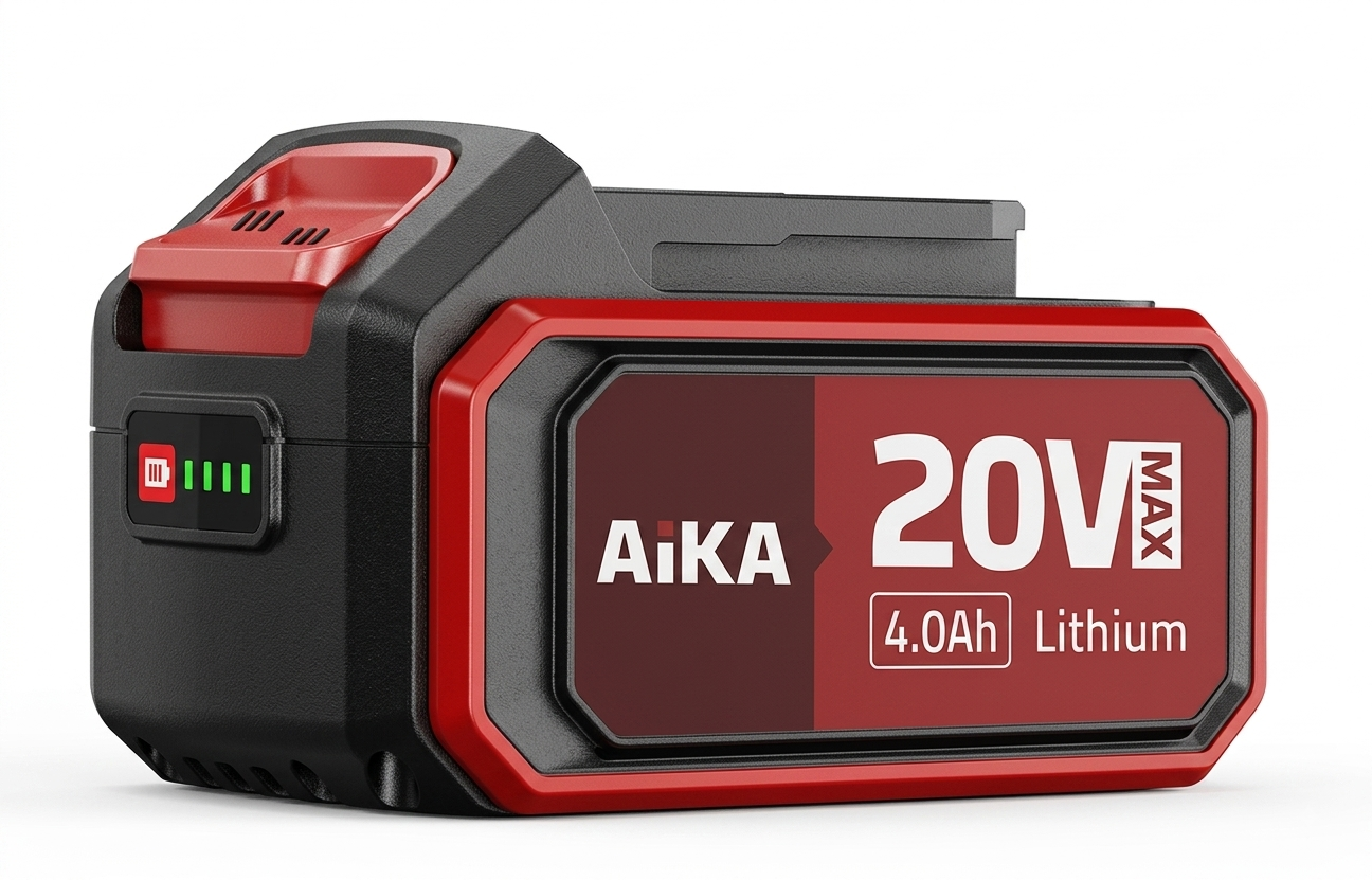 Esmerilhadeira Angular Aika 20V Brushless 115mm com 2 Baterias 4.0Ah Esmerilhadeira Angular Aika 20V Brushless 115mm com 2 Baterias 4.0Ah