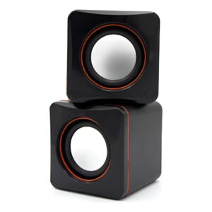 Mini Caixa de Som Kapbom KA-1018 4W Subwoofer USB para PC e Notebook