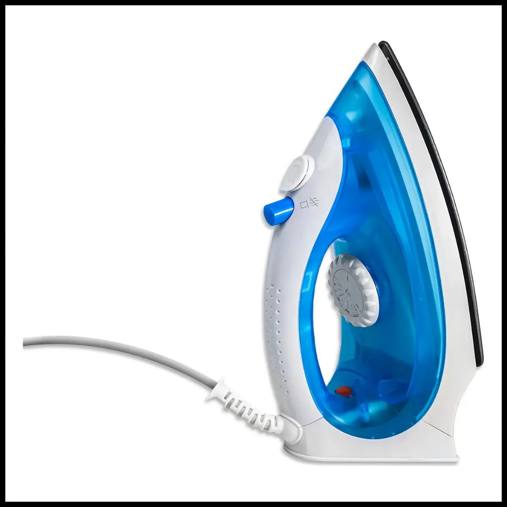 Ferro a Vapor Kian FVP-100 1300W Azul com Base Antiaderente Ferro a Vapor Kian FVP-100 1300W Azul com Base Antiaderente
