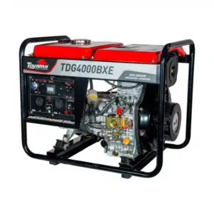 Gerador Diesel Toyama 3,3 kVA 296cc Bivolt 115/230V Partida Elétrica e Manual Monofásico