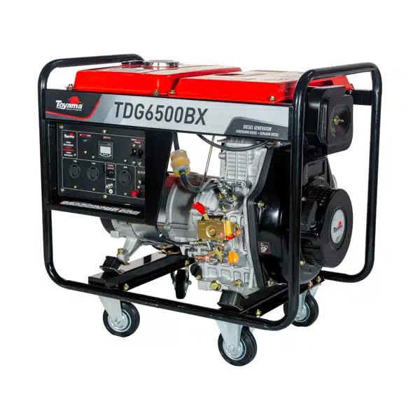 Gerador Diesel Toyama 5,5 kVA 5.000W Monofásico Bivolt 115/230V Partida Manual 406CC Brushless Gerador Diesel Toyama 5,5 kVA 5.000W Monofásico Bivolt 115/230V Partida Manual 406CC Brushless