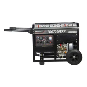 Gerador De Energia Diesel Toyama ATS Ready 6 KVA 5,5 KVA 5500W Monofásico Bivolt 115/230V Partida Elétrica e Manual AVR