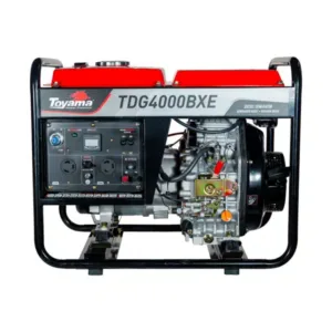 Gerador Diesel Toyama 3,3 kVA 296cc Bivolt 115/230V Partida Elétrica e Manual Monofásico