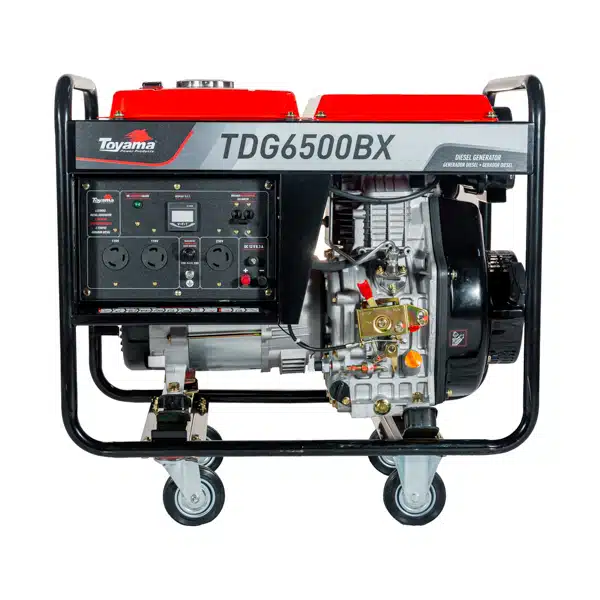 Gerador Diesel Toyama 5,5 kVA 5.000W Monofásico Bivolt 115/230V Partida Manual 406CC Brushless Gerador Diesel Toyama 5,5 kVA 5.000W Monofásico Bivolt 115/230V Partida Manual 406CC Brushless