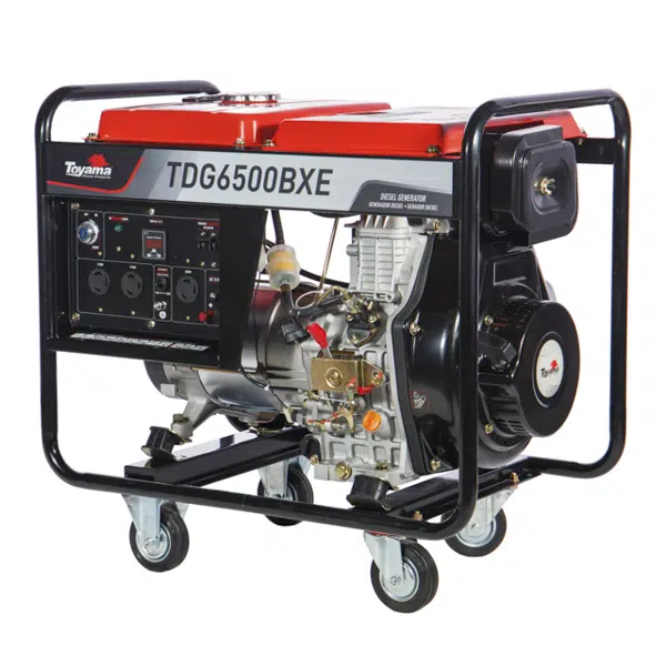 Gerador De Energia Diesel Toyama 5,5 KVA 5.000W Monofásico Bivolt 115/230V Partida Elétrica e Manual 406CC Brushless AVR Gerador De Energia Diesel Toyama 5,5 KVA 5.000W Monofásico Bivolt 115/230V Partida Elétrica e Manual 406CC Brushless AVR