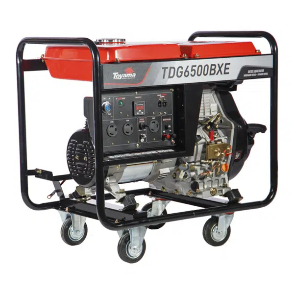 Gerador De Energia Diesel Toyama 5,5 KVA 5.000W Monofásico Bivolt 115/230V Partida Elétrica e Manual 406CC Brushless AVR Gerador De Energia Diesel Toyama 5,5 KVA 5.000W Monofásico Bivolt 115/230V Partida Elétrica e Manual 406CC Brushless AVR
