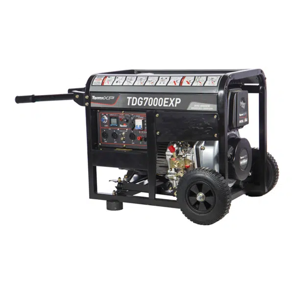 Gerador De Energia Diesel Toyama ATS Ready 6 KVA 5,5 KVA 5500W Monofásico Bivolt 115/230V Partida Elétrica e Manual AVR Gerador De Energia Diesel Toyama ATS Ready 6 KVA 5,5 KVA 5500W Monofásico Bivolt 115/230V Partida Elétrica e Manual AVR