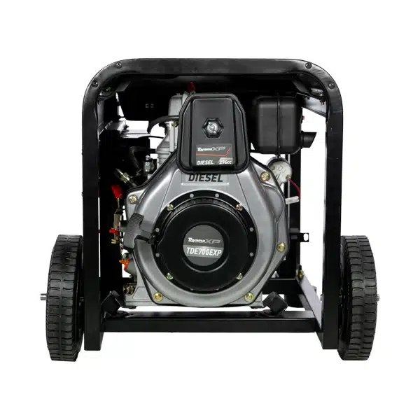 Gerador Diesel Toyama 3,3 kVA Monofásico Bivolt 115/230V Partida Elétrica e Manual AVR 296cc Uso Intensivo Gerador Diesel Toyama 3,3 kVA Monofásico Bivolt 115/230V Partida Elétrica e Manual AVR 296cc Uso Intensivo