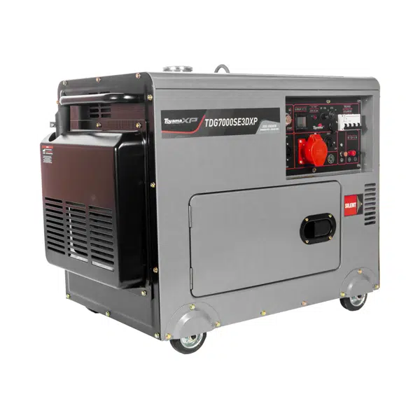 Gerador Diesel Cabinado Toyama ATS Ready 6,5 kVA Trifásico 220V + 127V AVR Brushless Partida Elétrica Gerador Diesel Cabinado Toyama ATS Ready 6,5 kVA Trifásico 220V + 127V AVR Brushless Partida Elétrica
