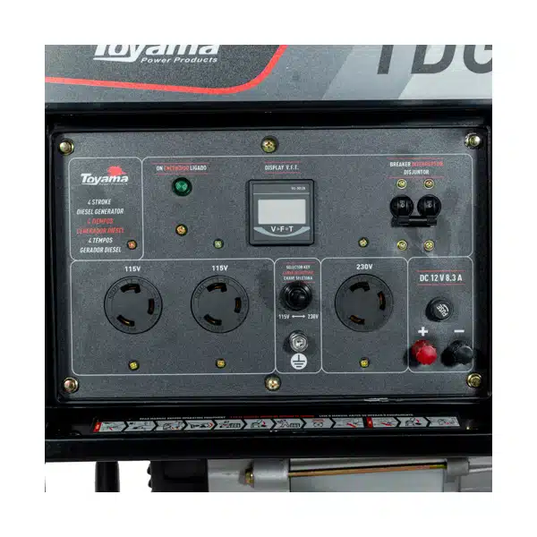 Gerador Diesel Toyama 5,5 kVA 5.000W Monofásico Bivolt 115/230V Partida Manual 406CC Brushless Gerador Diesel Toyama 5,5 kVA 5.000W Monofásico Bivolt 115/230V Partida Manual 406CC Brushless