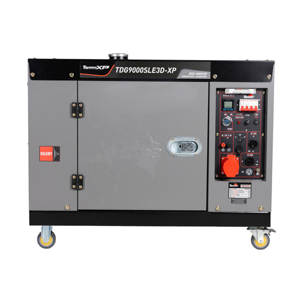 Gerador Diesel Toyama 9,0 kVA Trifásico 220V Monofásico 127V Partida Elétrica AVR ATS Gerador Diesel Toyama 9,0 kVA Trifásico 220V Monofásico 127V Partida Elétrica AVR ATS
