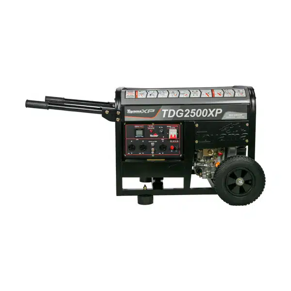Gerador Diesel Toyama 2,2 kVA 211cc Monofásico Bivolt 115/230V AVR Partida Manual Uso Intensivo Gerador Diesel Toyama 2,2 kVA 211cc Monofásico Bivolt 115/230V AVR Partida Manual Uso Intensivo