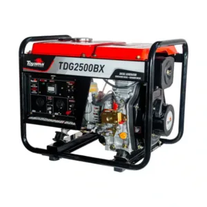 Gerador Diesel Toyama 2,2 kVA Monofásico Bivolt 115/230V 211cc Partida Manual