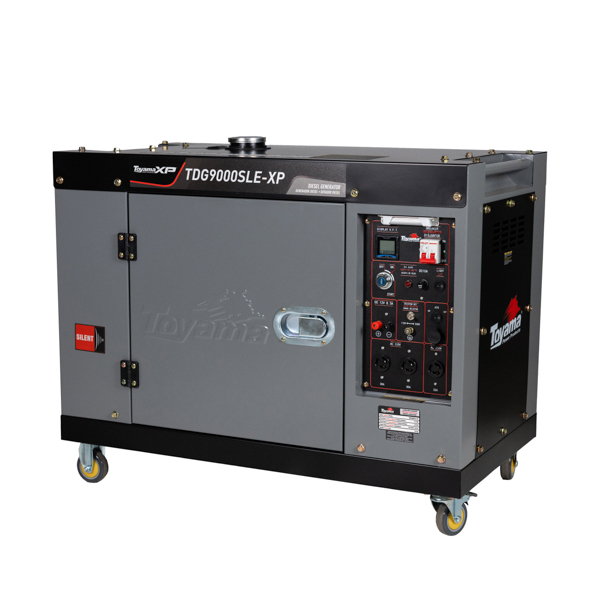 Gerador Diesel Toyama 7,2 kVA Monofásico Bivolt 115/230V Partida Elétrica Cabinado AVR Gerador Diesel Toyama 7,2 kVA Monofásico Bivolt 115/230V Partida Elétrica Cabinado AVR