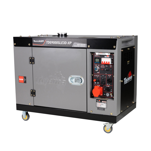 Gerador Diesel Toyama 9,0 kVA Trifásico 220V Monofásico 127V Partida Elétrica AVR ATS Gerador Diesel Toyama 9,0 kVA Trifásico 220V Monofásico 127V Partida Elétrica AVR ATS