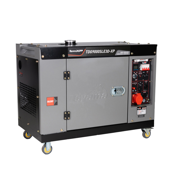 Gerador Diesel Toyama 9,0 kVA Trifásico 220V Monofásico 127V Partida Elétrica AVR ATS Gerador Diesel Toyama 9,0 kVA Trifásico 220V Monofásico 127V Partida Elétrica AVR ATS