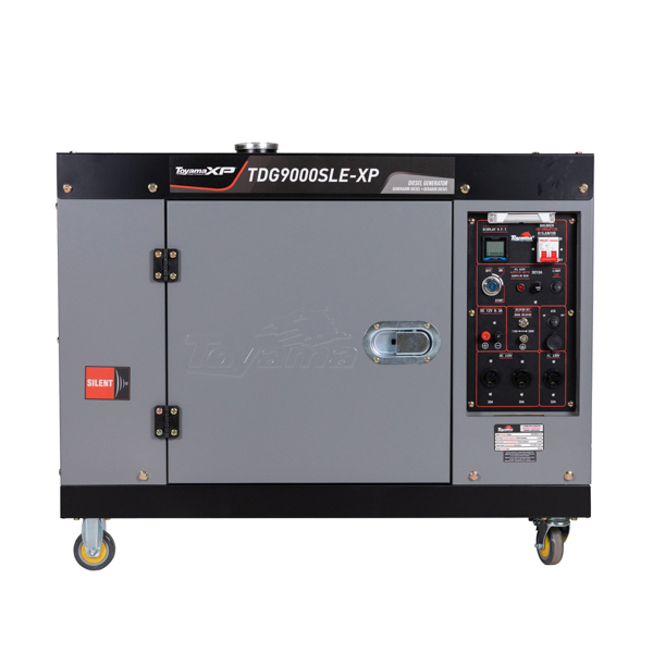 Gerador Diesel Toyama 7,2 kVA Monofásico Bivolt 115/230V Partida Elétrica Cabinado AVR Gerador Diesel Toyama 7,2 kVA Monofásico Bivolt 115/230V Partida Elétrica Cabinado AVR