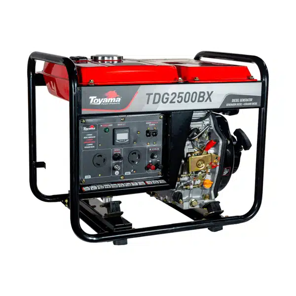 Gerador Diesel Toyama 2,2 kVA Monofásico Bivolt 115/230V 211cc Partida Manual Gerador Diesel Toyama 2,2 kVA Monofásico Bivolt 115/230V 211cc Partida Manual
