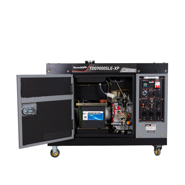 Gerador Diesel Toyama 7,2 kVA Monofásico Bivolt 115/230V Partida Elétrica Cabinado AVR Gerador Diesel Toyama 7,2 kVA Monofásico Bivolt 115/230V Partida Elétrica Cabinado AVR