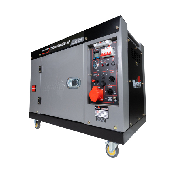 Gerador Diesel Toyama 9,0 kVA Trifásico 220V Monofásico 127V Partida Elétrica AVR ATS Gerador Diesel Toyama 9,0 kVA Trifásico 220V Monofásico 127V Partida Elétrica AVR ATS