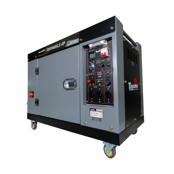 Gerador Diesel Toyama 7,2 kVA Monofásico Bivolt 115/230V Partida Elétrica Cabinado AVR Gerador Diesel Toyama 7,2 kVA Monofásico Bivolt 115/230V Partida Elétrica Cabinado AVR