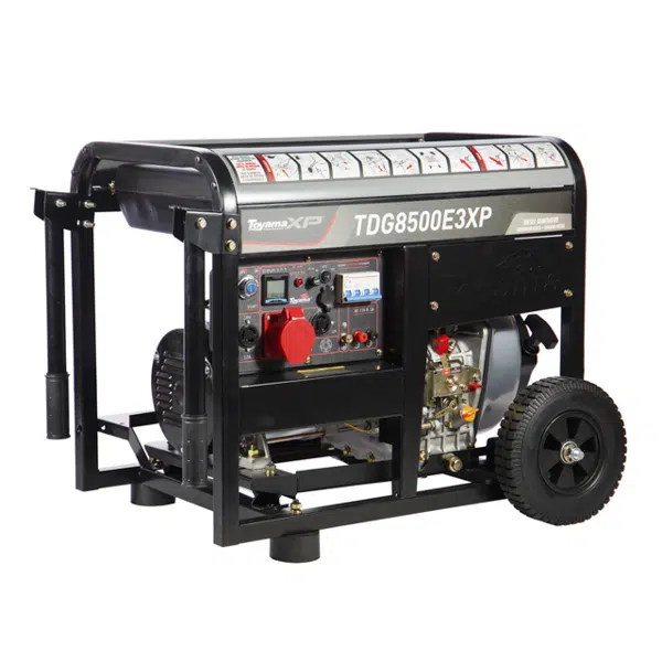 Gerador a Diesel Toyama 7,5 kVA Trifásico 380V AVR ATS Partida Elétrica e Manual Gerador a Diesel Toyama 7,5 kVA Trifásico 380V AVR ATS Partida Elétrica e Manual