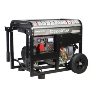 Gerador Diesel Toyama 7,5 kVA Trifásico 380V AVR ATS Partida Elétrica e Manual