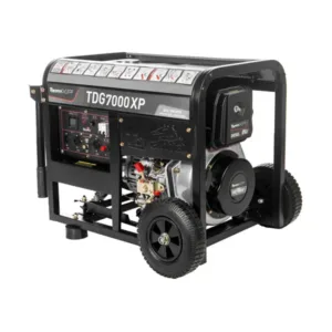 Gerador a Diesel Toyama 6 KVA 418CC Bivolt 115/230V Monofásico AVR Partida Manual Uso Intensivo