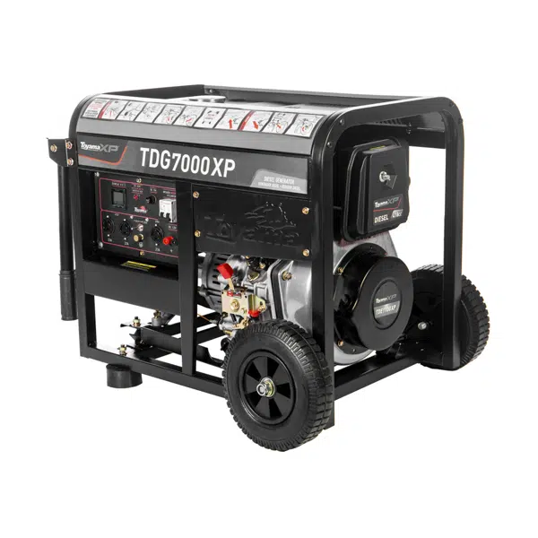 Gerador a Diesel Toyama 6 KVA 418CC Bivolt 115/230V Monofásico AVR Partida Manual Uso Intensivo Gerador a Diesel Toyama 6 KVA 418CC Bivolt 115/230V Monofásico AVR Partida Manual Uso Intensivo