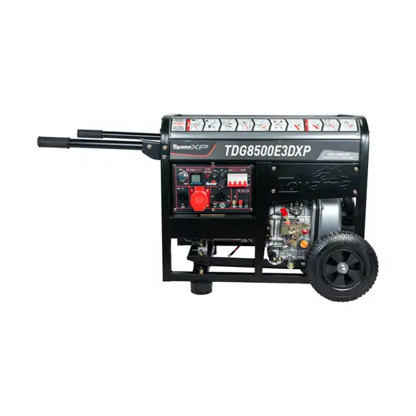 Gerador a Diesel Toyama 7,5 kVA Trifásico 220V AVR ATS Partida Elétrica e Manual Gerador a Diesel Toyama 7,5 kVA Trifásico 220V AVR ATS Partida Elétrica e Manual
