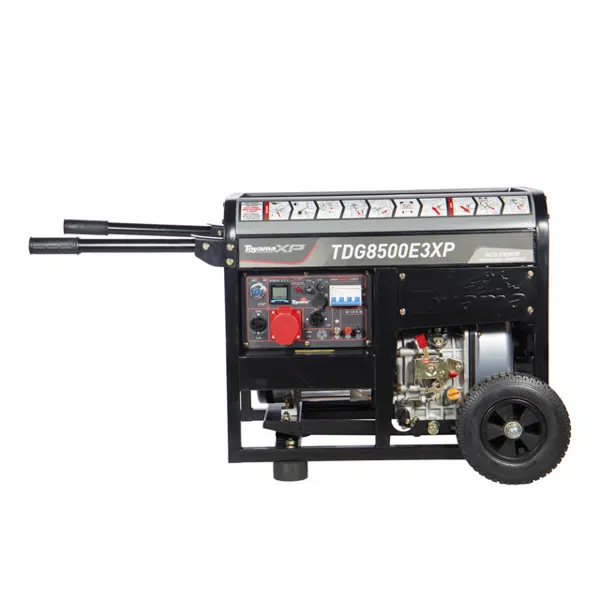Gerador a Diesel Toyama 7,5 kVA Trifásico 380V AVR ATS Partida Elétrica e Manual Gerador a Diesel Toyama 7,5 kVA Trifásico 380V AVR ATS Partida Elétrica e Manual