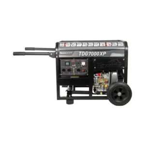 Gerador a Diesel Toyama 6 KVA 418CC Bivolt 115/230V Monofásico AVR Partida Manual Uso Intensivo