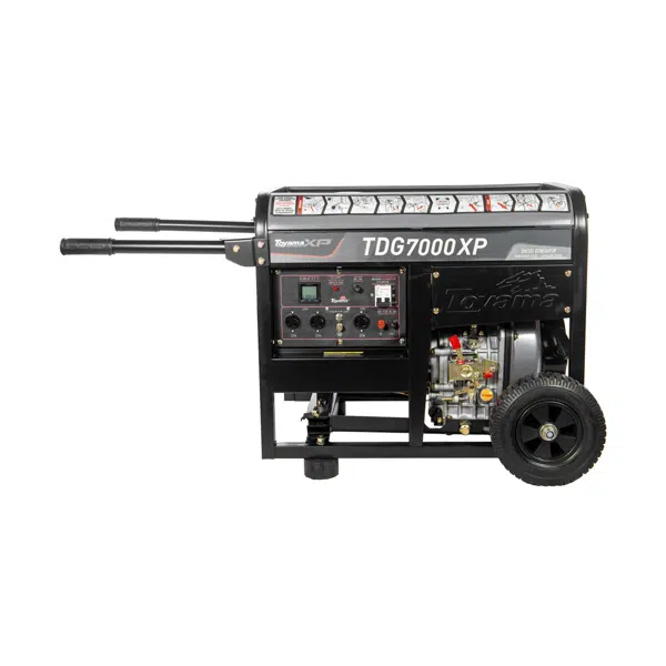 Gerador a Diesel Toyama 6 KVA 418CC Bivolt 115/230V Monofásico AVR Partida Manual Uso Intensivo Gerador a Diesel Toyama 6 KVA 418CC Bivolt 115/230V Monofásico AVR Partida Manual Uso Intensivo