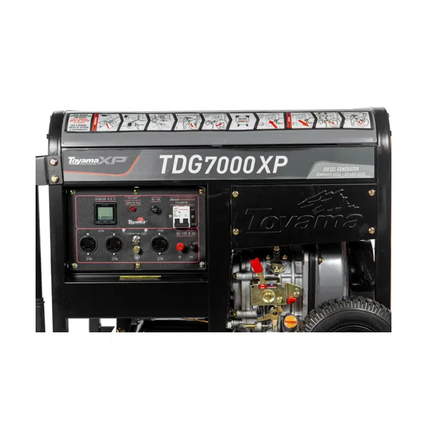 Gerador a Diesel Toyama 6 KVA 418CC Bivolt 115/230V Monofásico AVR Partida Manual Uso Intensivo Gerador a Diesel Toyama 6 KVA 418CC Bivolt 115/230V Monofásico AVR Partida Manual Uso Intensivo