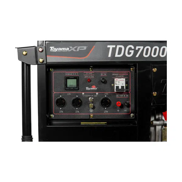 Gerador a Diesel Toyama 6 KVA 418CC Bivolt 115/230V Monofásico AVR Partida Manual Uso Intensivo Gerador a Diesel Toyama 6 KVA 418CC Bivolt 115/230V Monofásico AVR Partida Manual Uso Intensivo