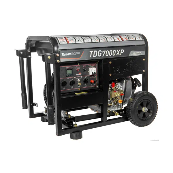 Gerador a Diesel Toyama 6 KVA 418CC Bivolt 115/230V Monofásico AVR Partida Manual Uso Intensivo Gerador a Diesel Toyama 6 KVA 418CC Bivolt 115/230V Monofásico AVR Partida Manual Uso Intensivo